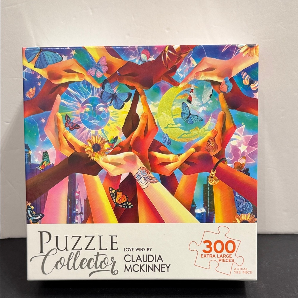 RoseArt Rose Love Wins 300 Piece Jigsaw Puzzle  by Claudia Mckinney SALE🔴3/$25